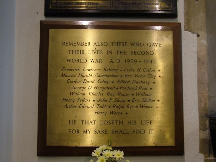 plaque ww2